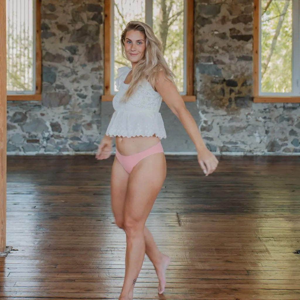 Brésilienne sans couture Peach Bloom LICA Wear