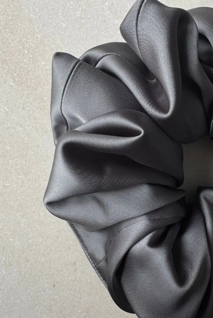 Chouchous Oversize gris, satin qualité