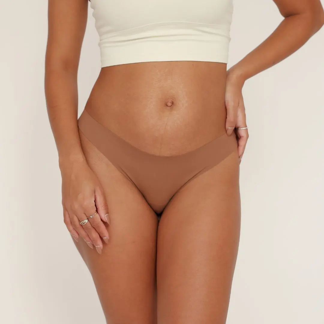 Tanga sans couture Bleu Eden LICA Wear