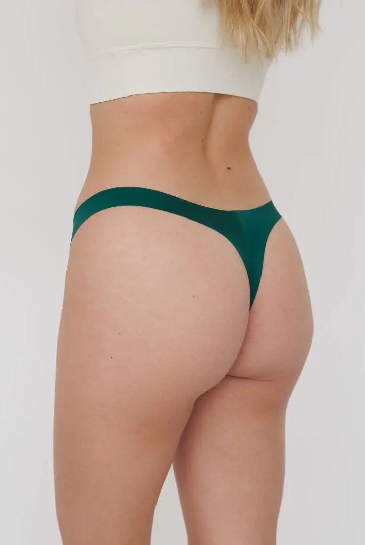 Tanga sans couture Émeraude LICA Wear