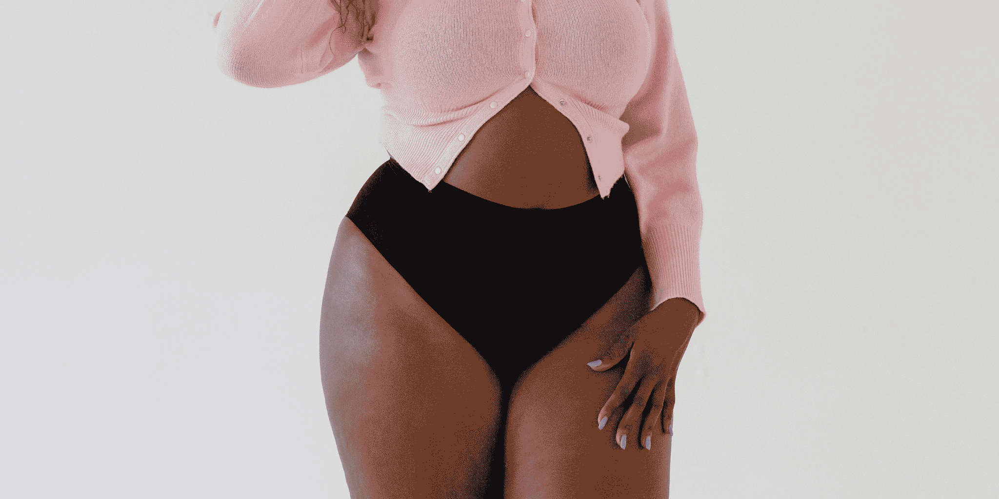 Bikinis taille haute sans couture pour femmes