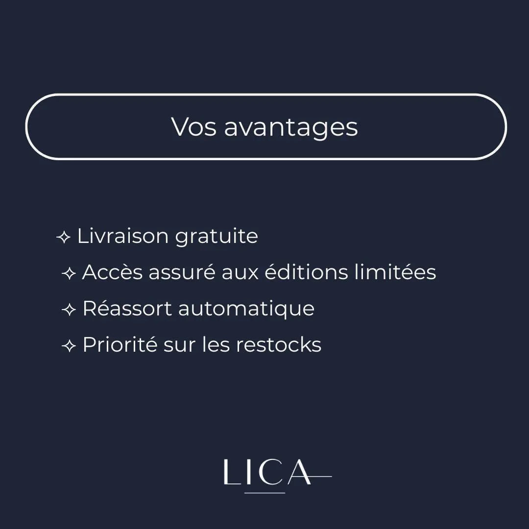 Abonnement L'Essentiel Mensuel LICA Wear, vos avantages