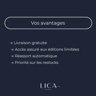 Abonnement L'Essentiel Mensuel LICA Wear, vos avantages
