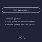 Abonnement L'Essentiel Saisonnier LICA Wear, vos avantages