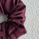 Chouchous Oversize rouge porto, satin qualité 