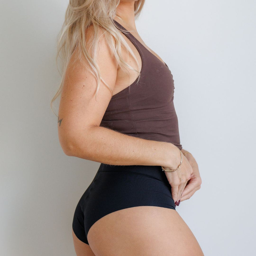 Audrey porte la taille S