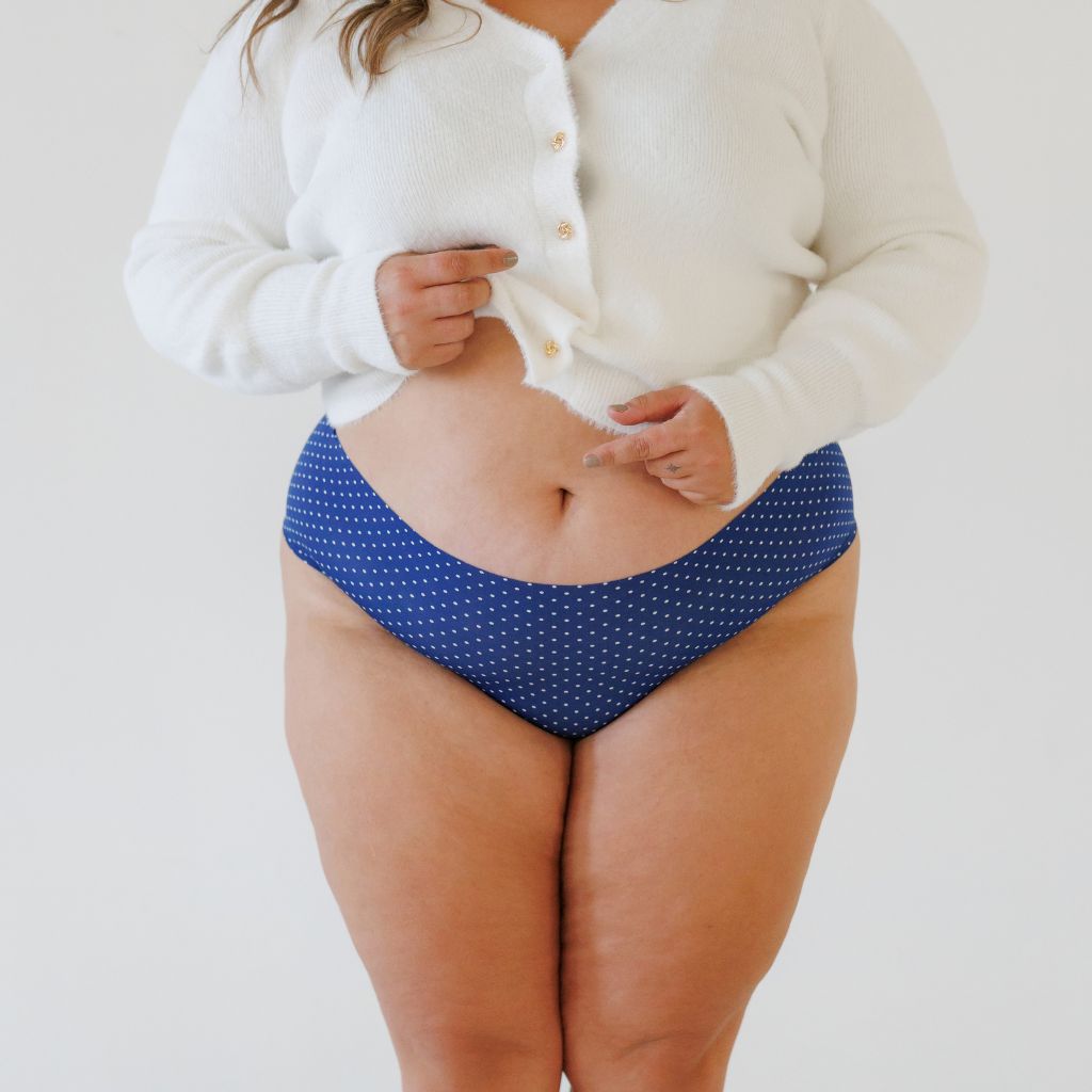 Culotte bikini sans couture La Marine LICA Wear, vue de face