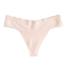 Tanga avec dentelle Onyx Black LICA Wear