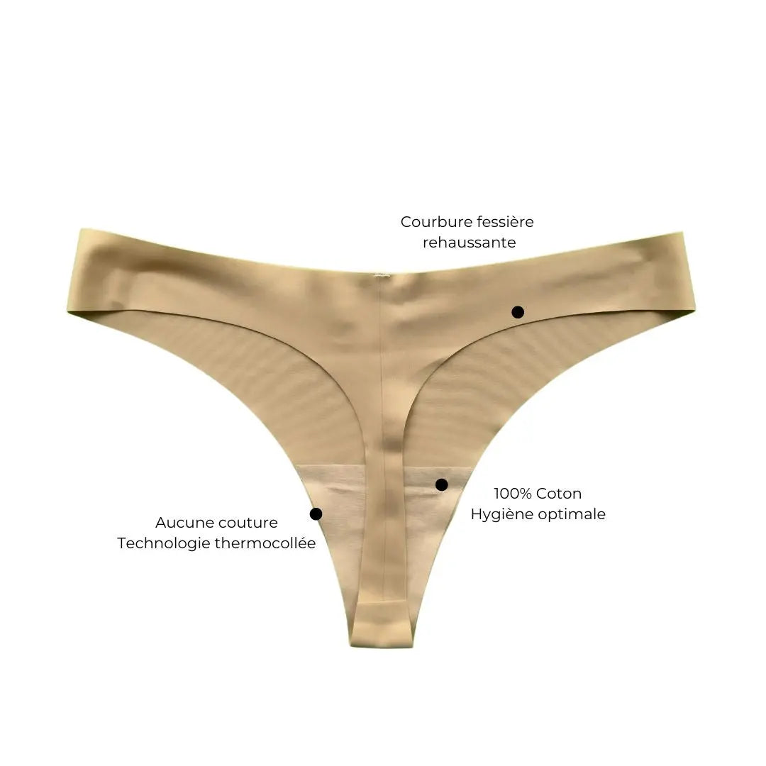 Tanga sans couture Le Rosé LICA Wear