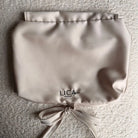 Trousse de voyage en satin pour sous-vêtements